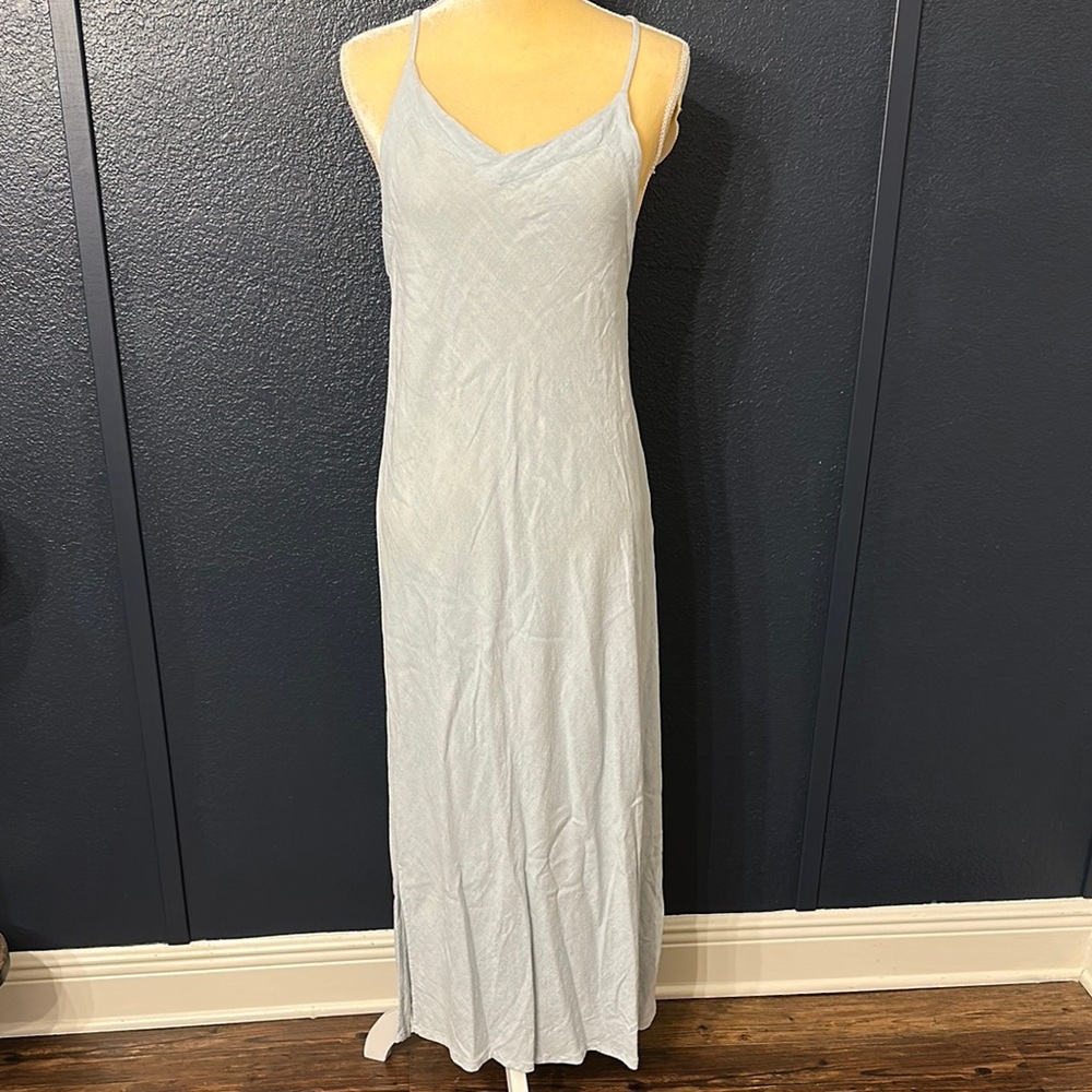Splendid Gisele Maxi Sundress Light Blue SZ S
